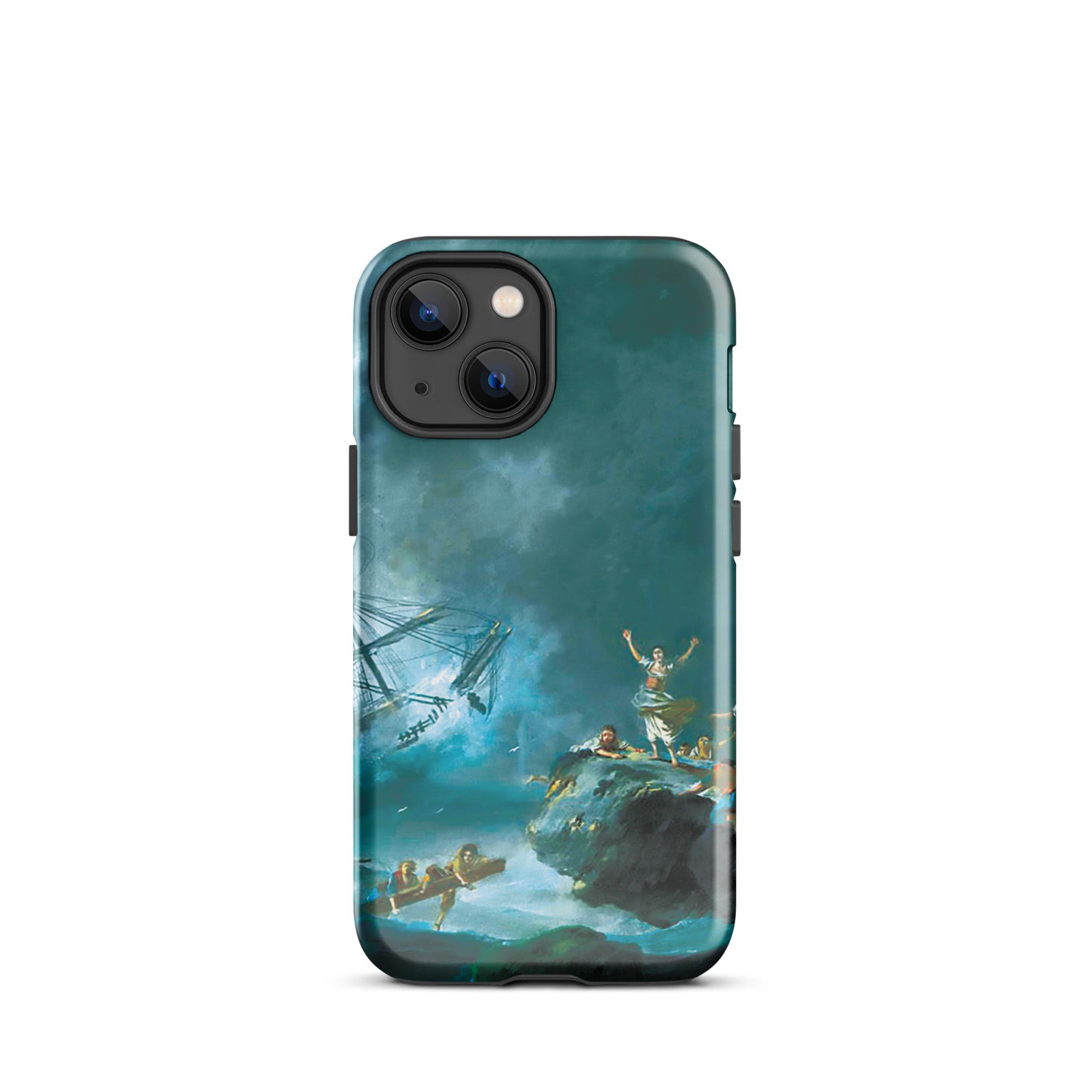 A Shipwreck in a Storm by Jean Pillement Tough Case for iPhone®