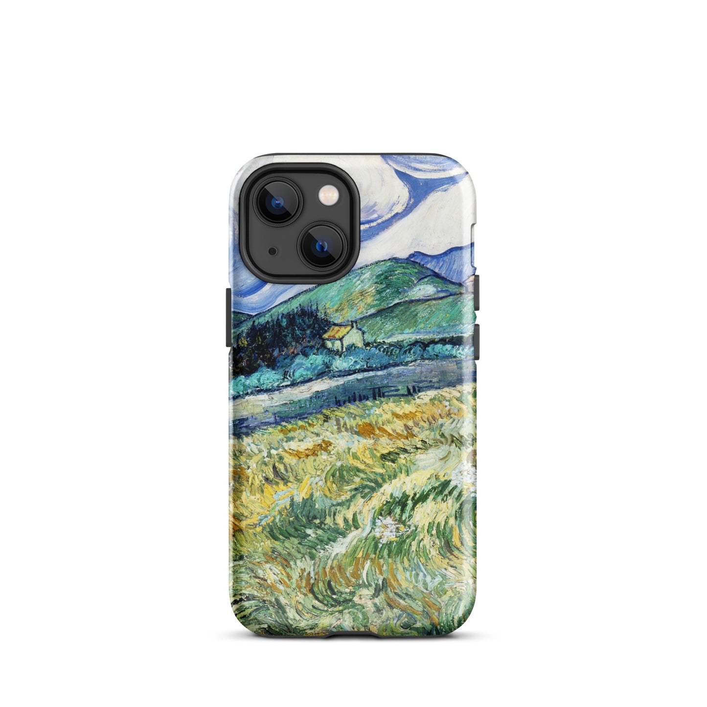 Mountainous Landscape Behind Saint-Rémy by Vincent Van Gogh Tough Case for iPhone®
