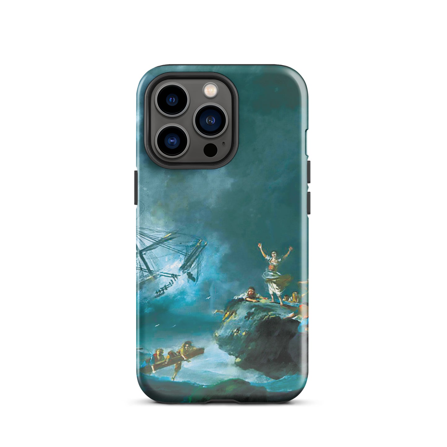 A Shipwreck in a Storm by Jean Pillement Tough Case for iPhone®
