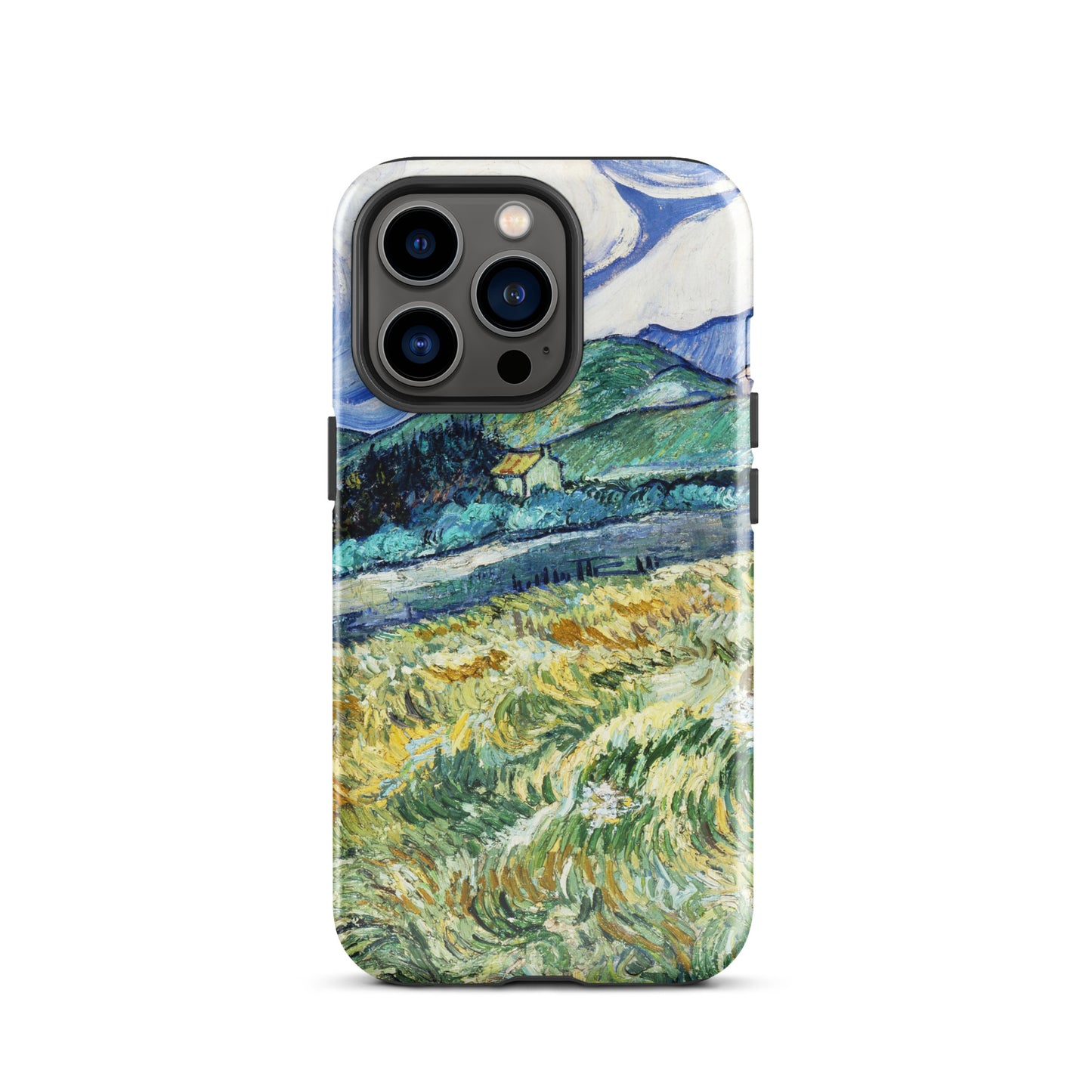 Mountainous Landscape Behind Saint-Rémy by Vincent Van Gogh Tough Case for iPhone®