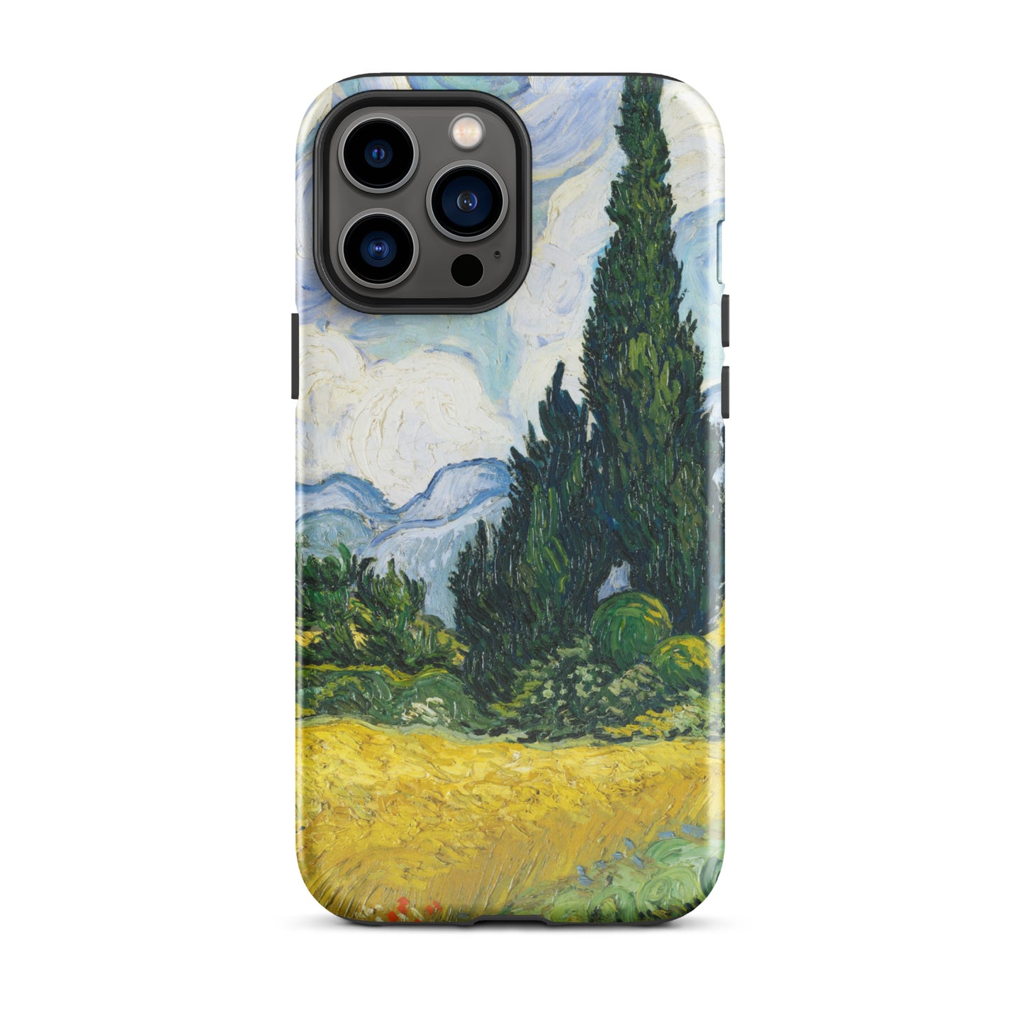 Van Gogh Wheat Field with Cypresses Tough Case for iPhone®
