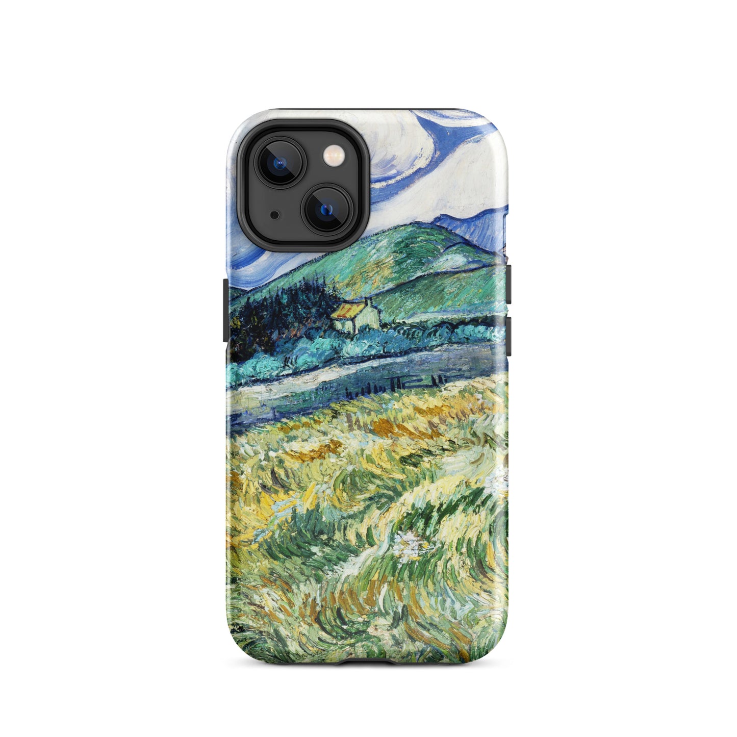 Mountainous Landscape Behind Saint-Rémy by Vincent Van Gogh Tough Case for iPhone®