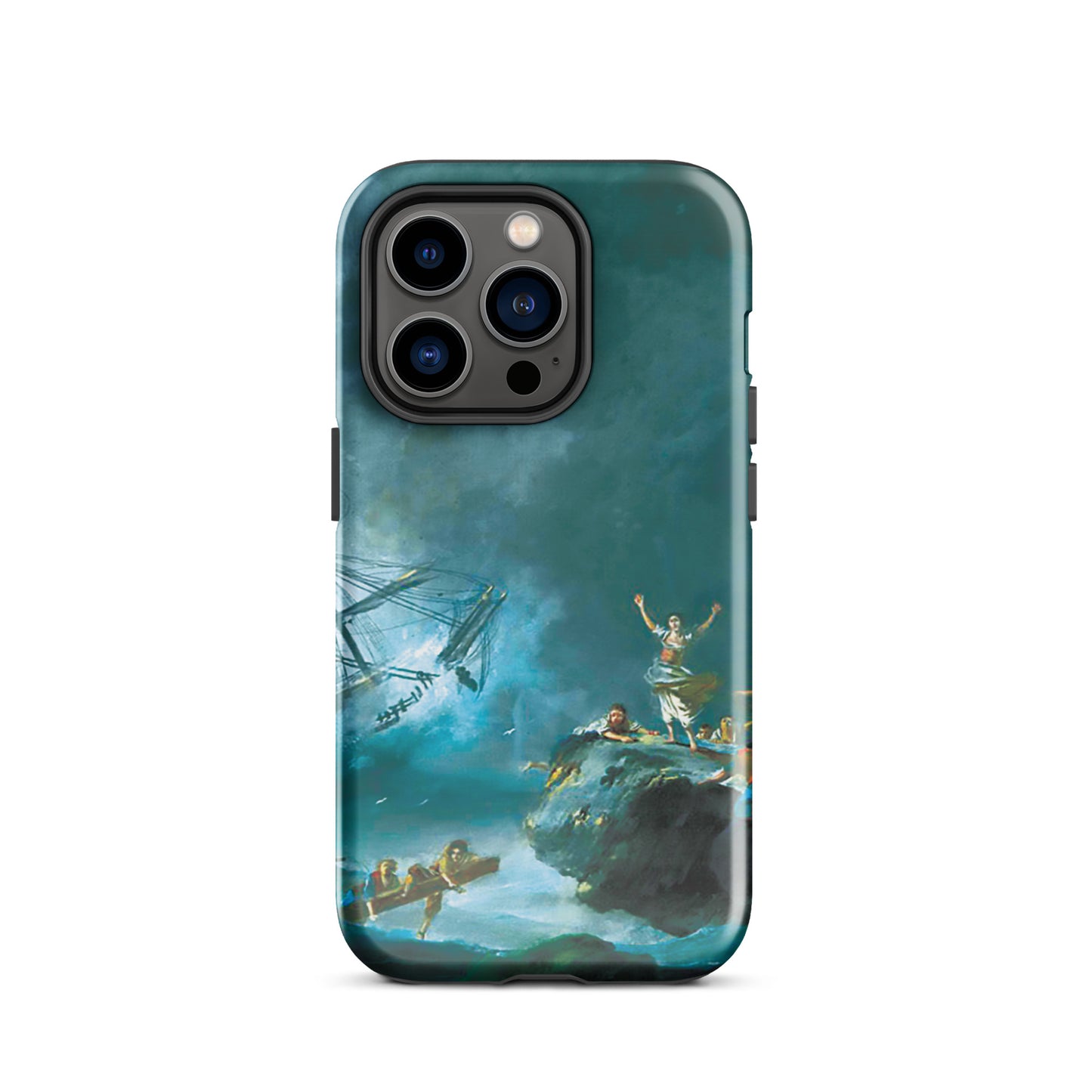 A Shipwreck in a Storm by Jean Pillement Tough Case for iPhone®