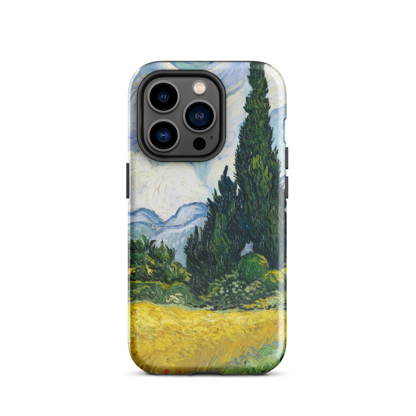Van Gogh Wheat Field with Cypresses Tough Case for iPhone®