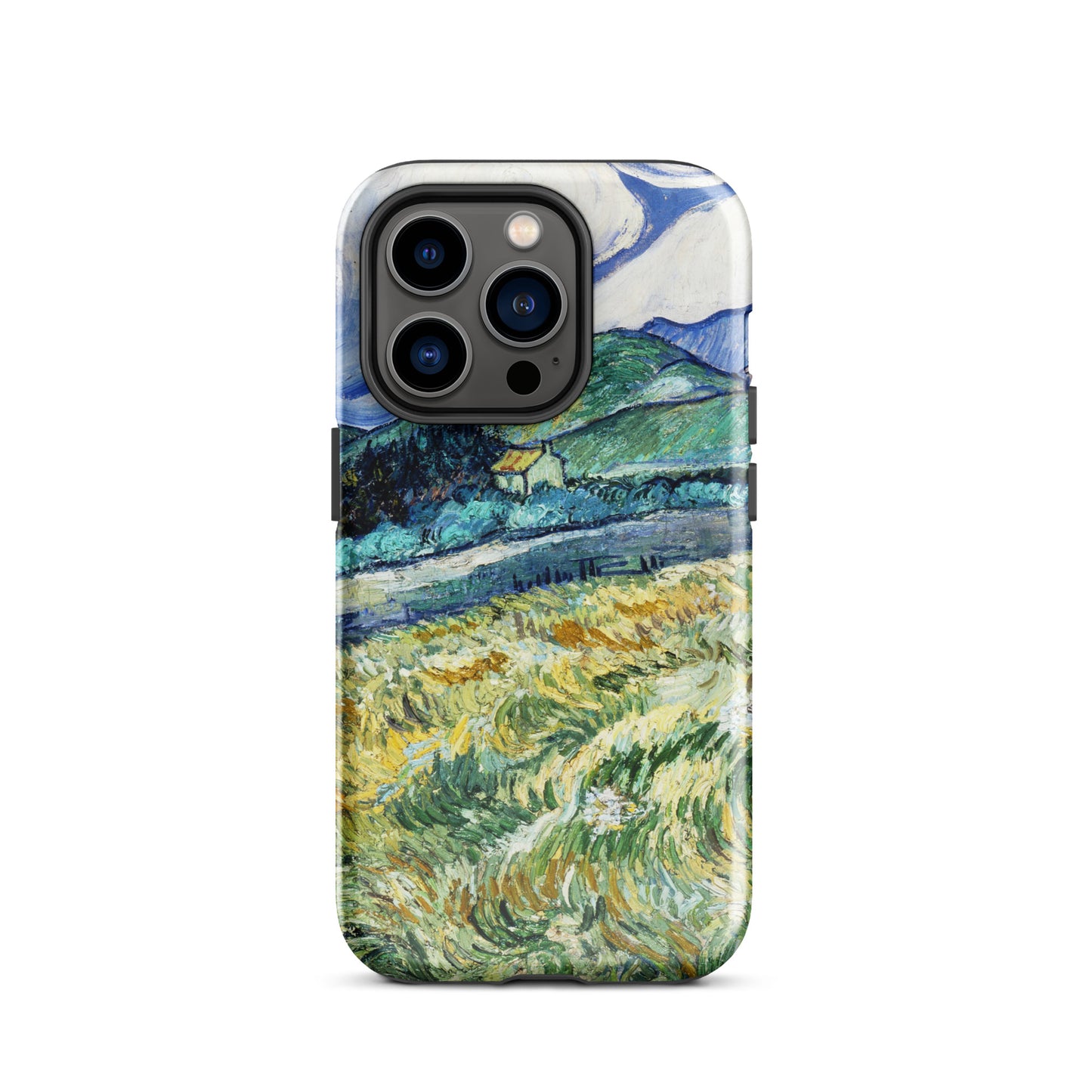Mountainous Landscape Behind Saint-Rémy by Vincent Van Gogh Tough Case for iPhone®