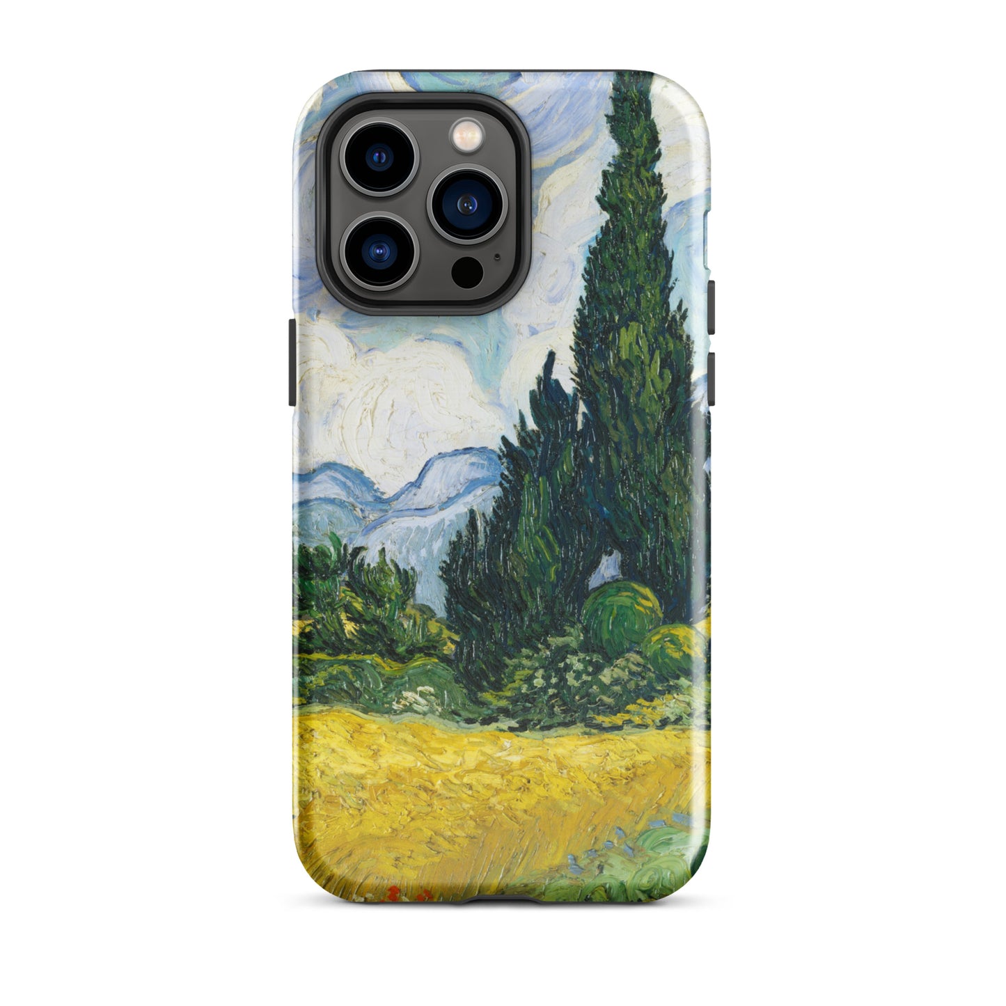 Van Gogh Wheat Field with Cypresses Tough Case for iPhone®