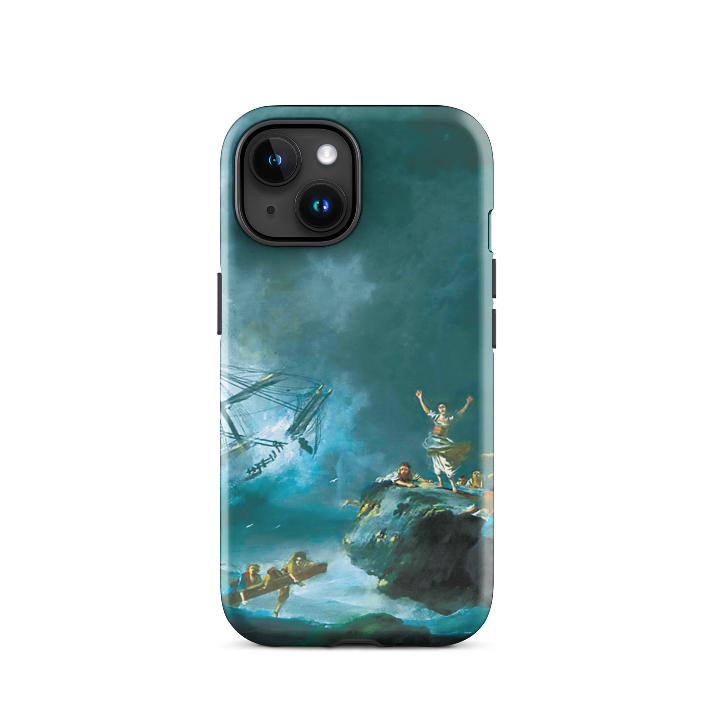 A Shipwreck in a Storm by Jean Pillement Tough Case for iPhone®