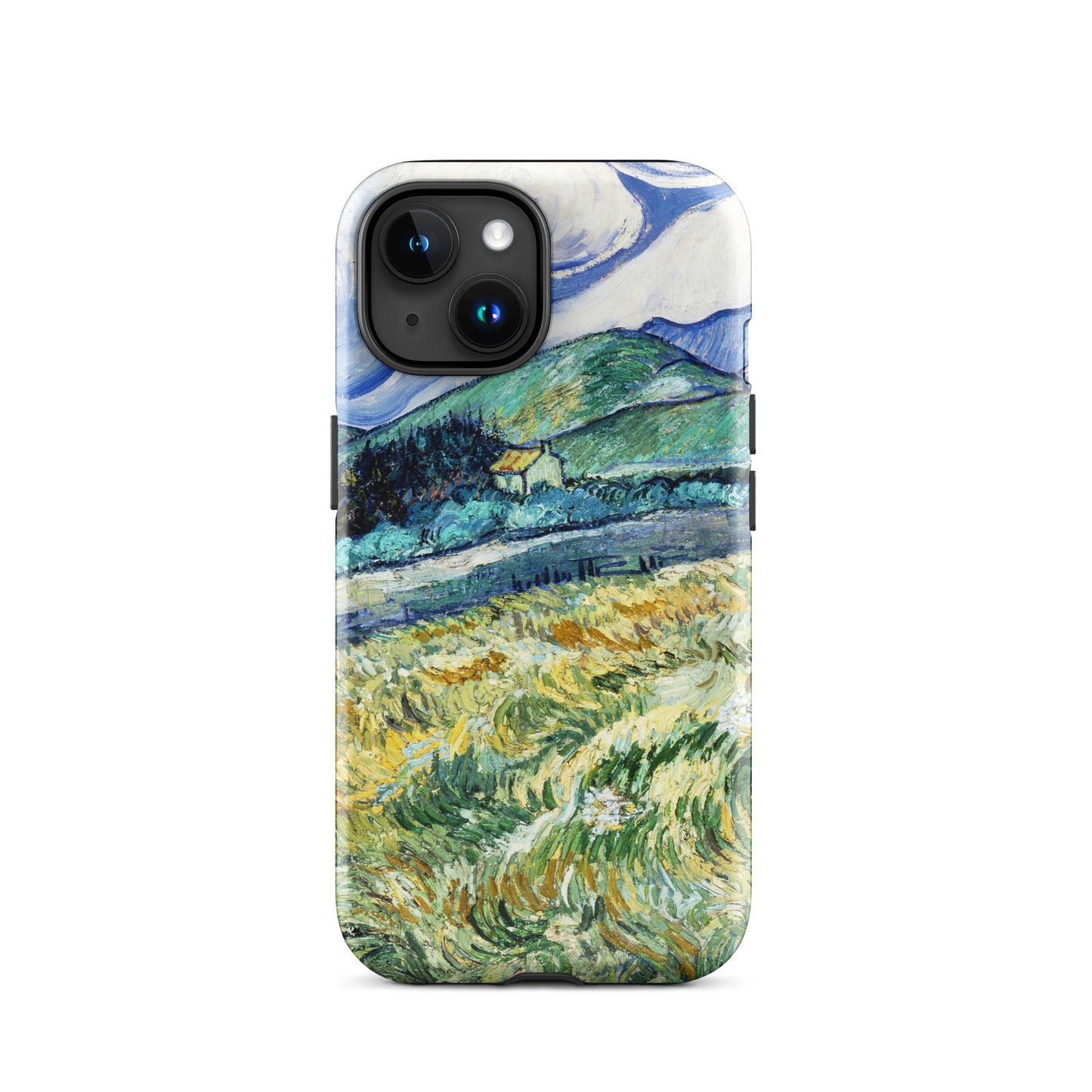 Mountainous Landscape Behind Saint-Rémy by Vincent Van Gogh Tough Case for iPhone®