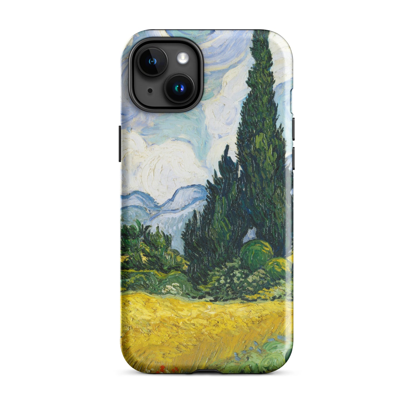 Van Gogh Wheat Field with Cypresses Tough Case for iPhone®
