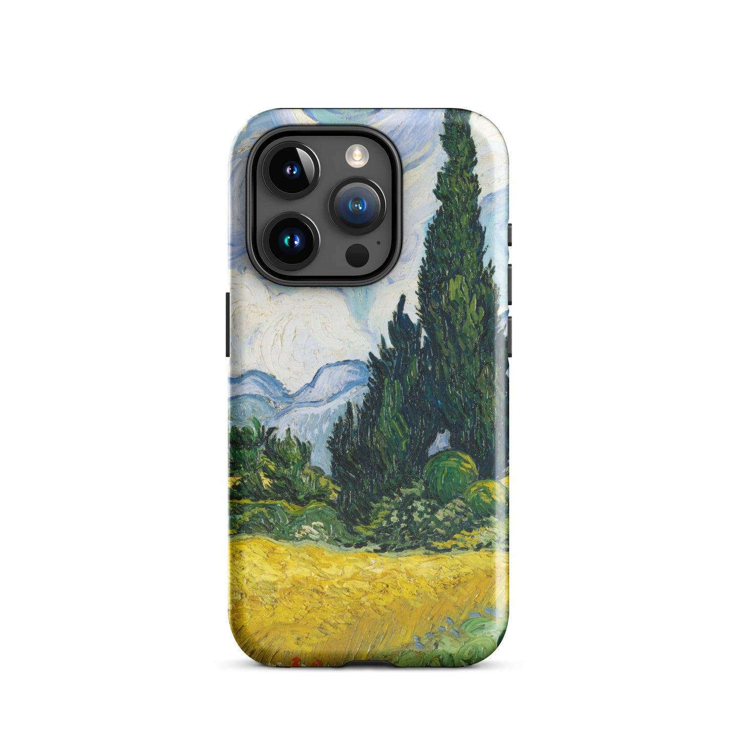 Van Gogh Wheat Field with Cypresses Tough Case for iPhone®