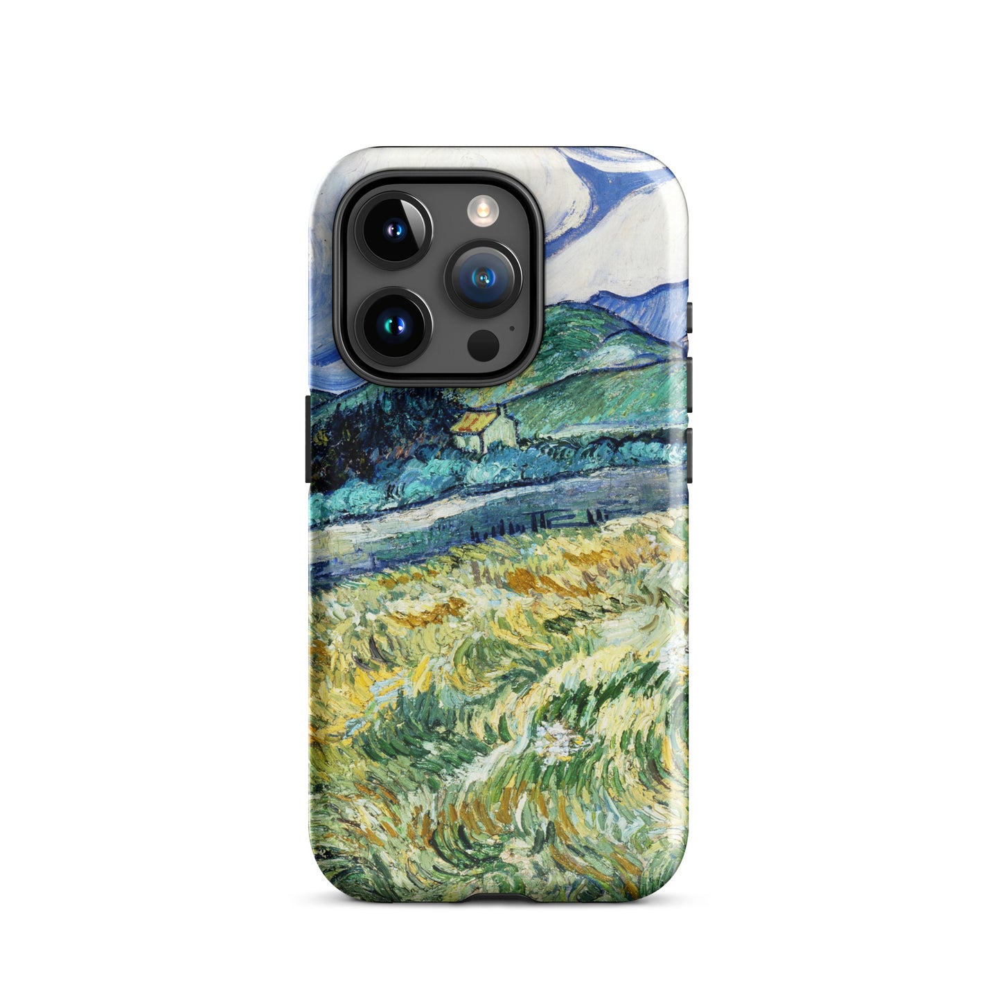 Mountainous Landscape Behind Saint-Rémy by Vincent Van Gogh Tough Case for iPhone®