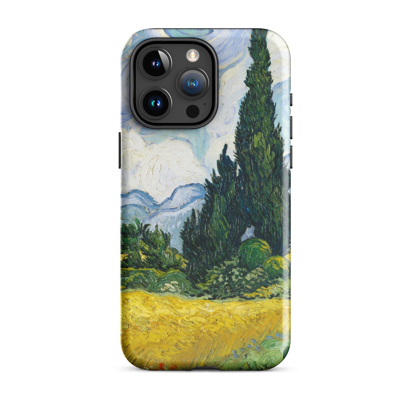 Van Gogh Wheat Field with Cypresses Tough Case for iPhone®