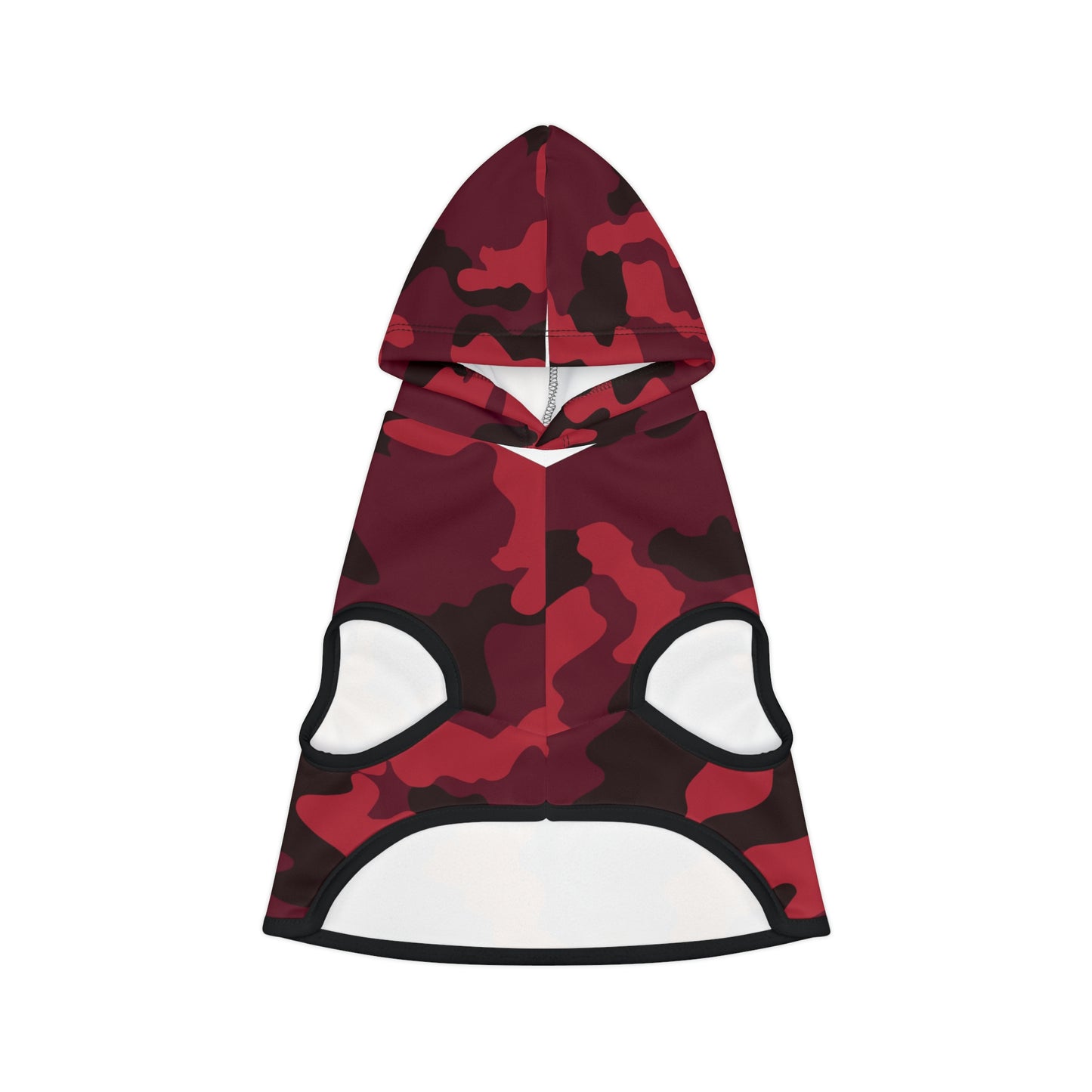 Dog Hoodie Sweater, Camouflage Red - Comfortable Dog Clothes