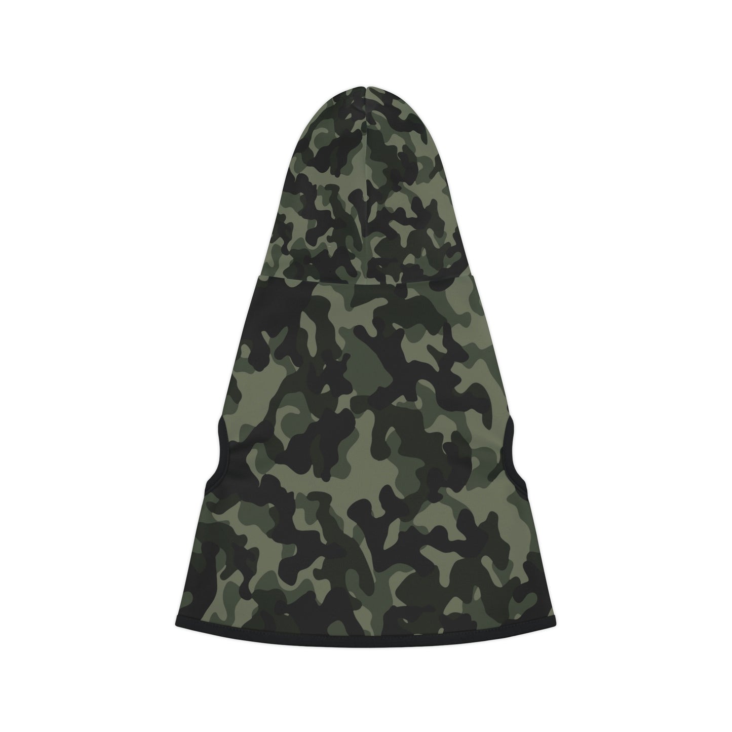 Dog Hoodie Sweater, Camouflage Dark Green - Comfortable Dog Clothes