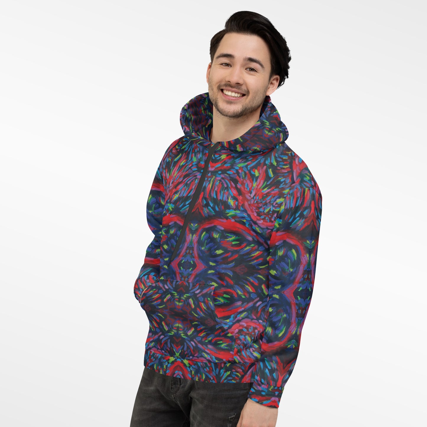 No. 57 Abstract Pullover Hoodie