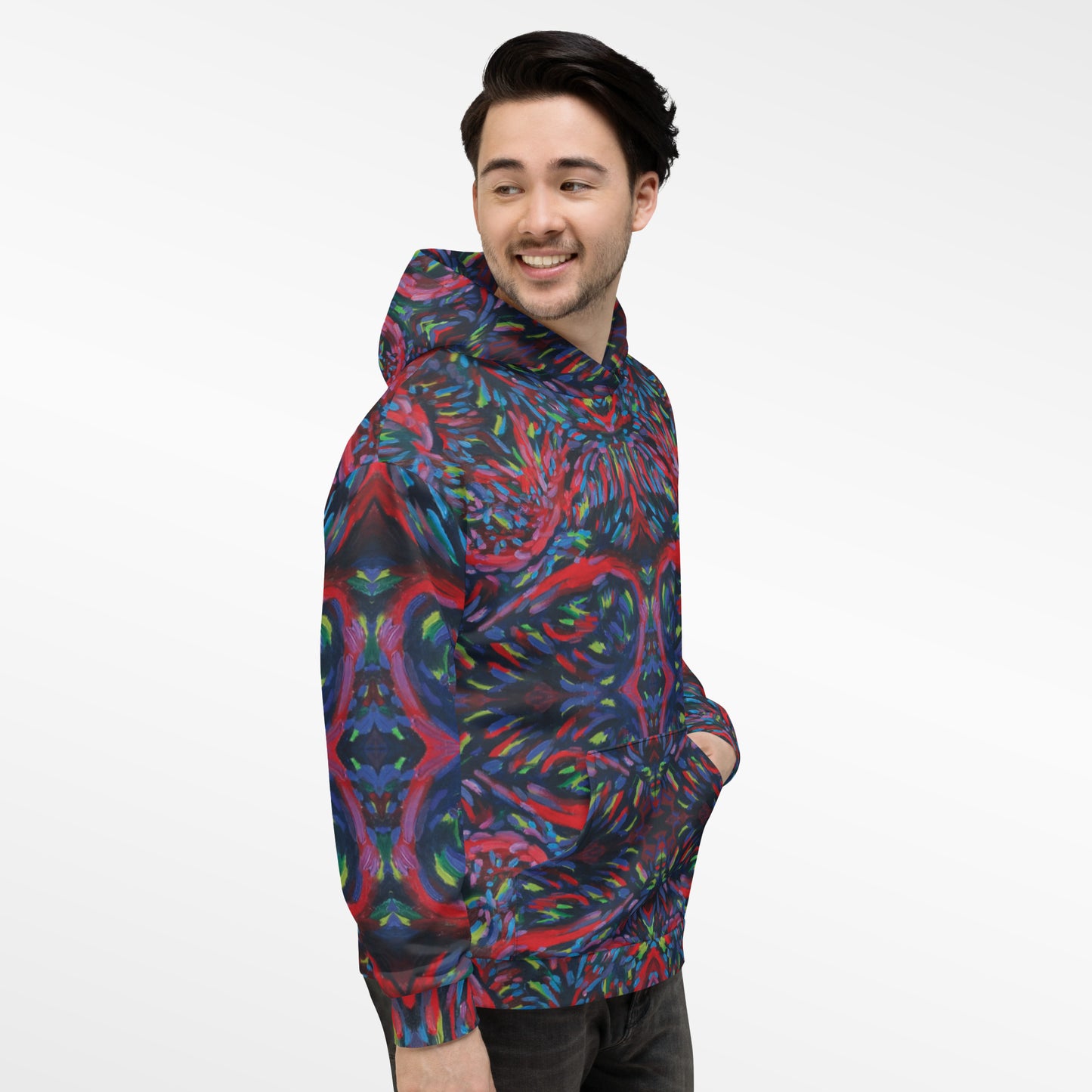 No. 57 Abstract Pullover Hoodie