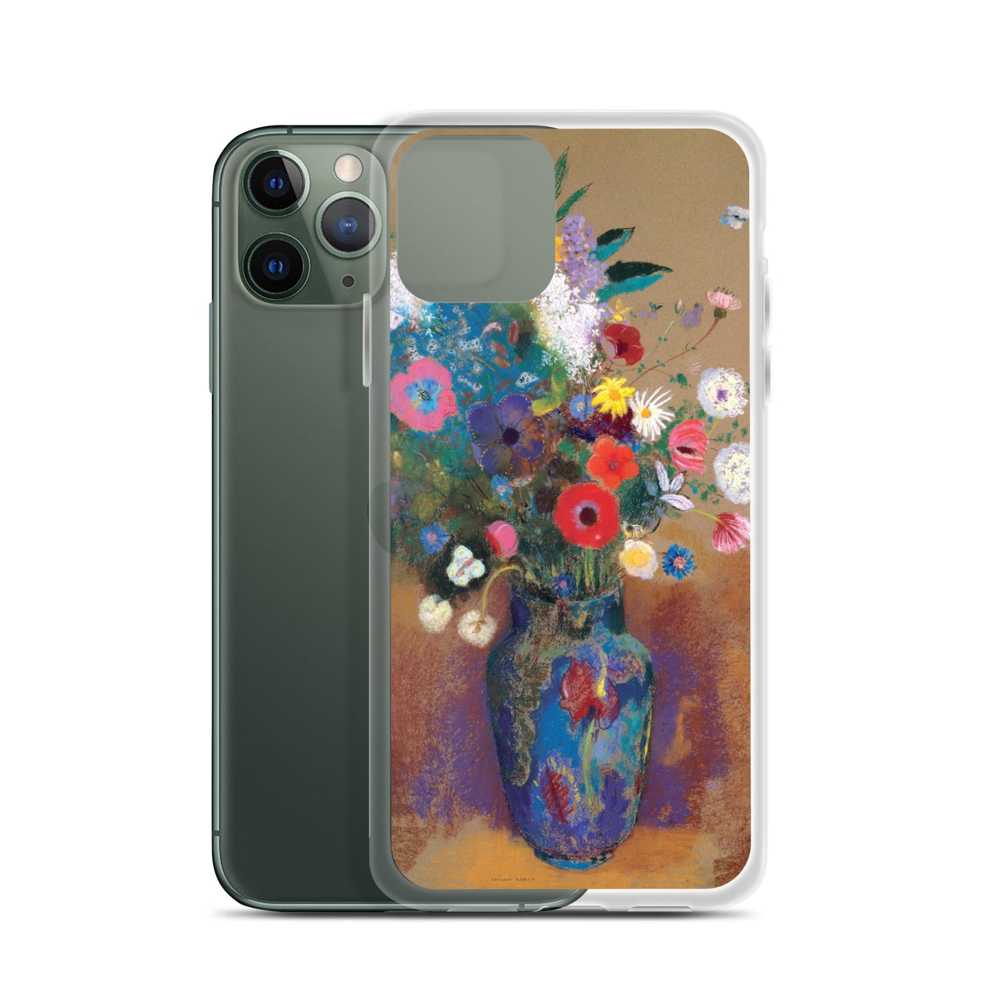 Bouquet of Flowers Odilon Redon Clear Case for iPhone®