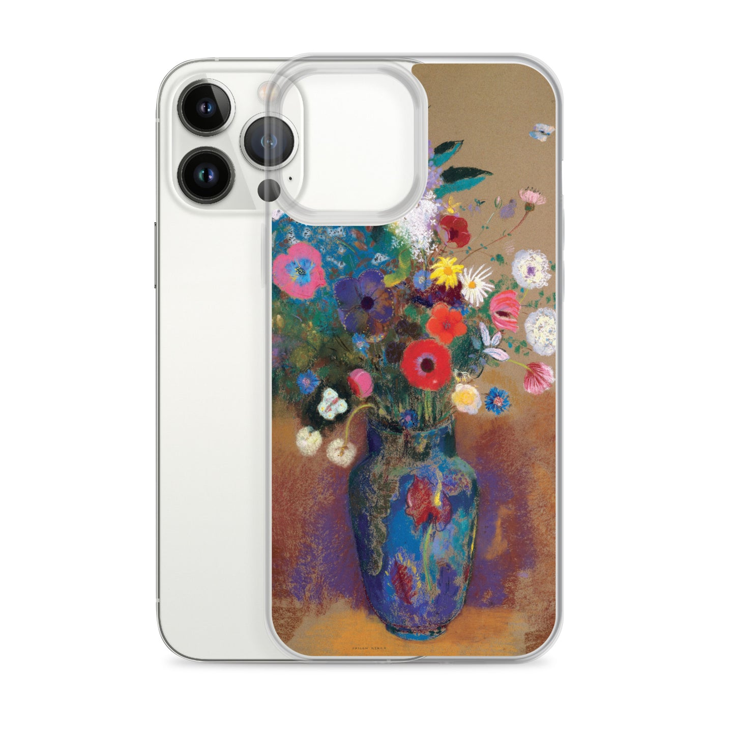 Bouquet of Flowers Odilon Redon Clear Case for iPhone®