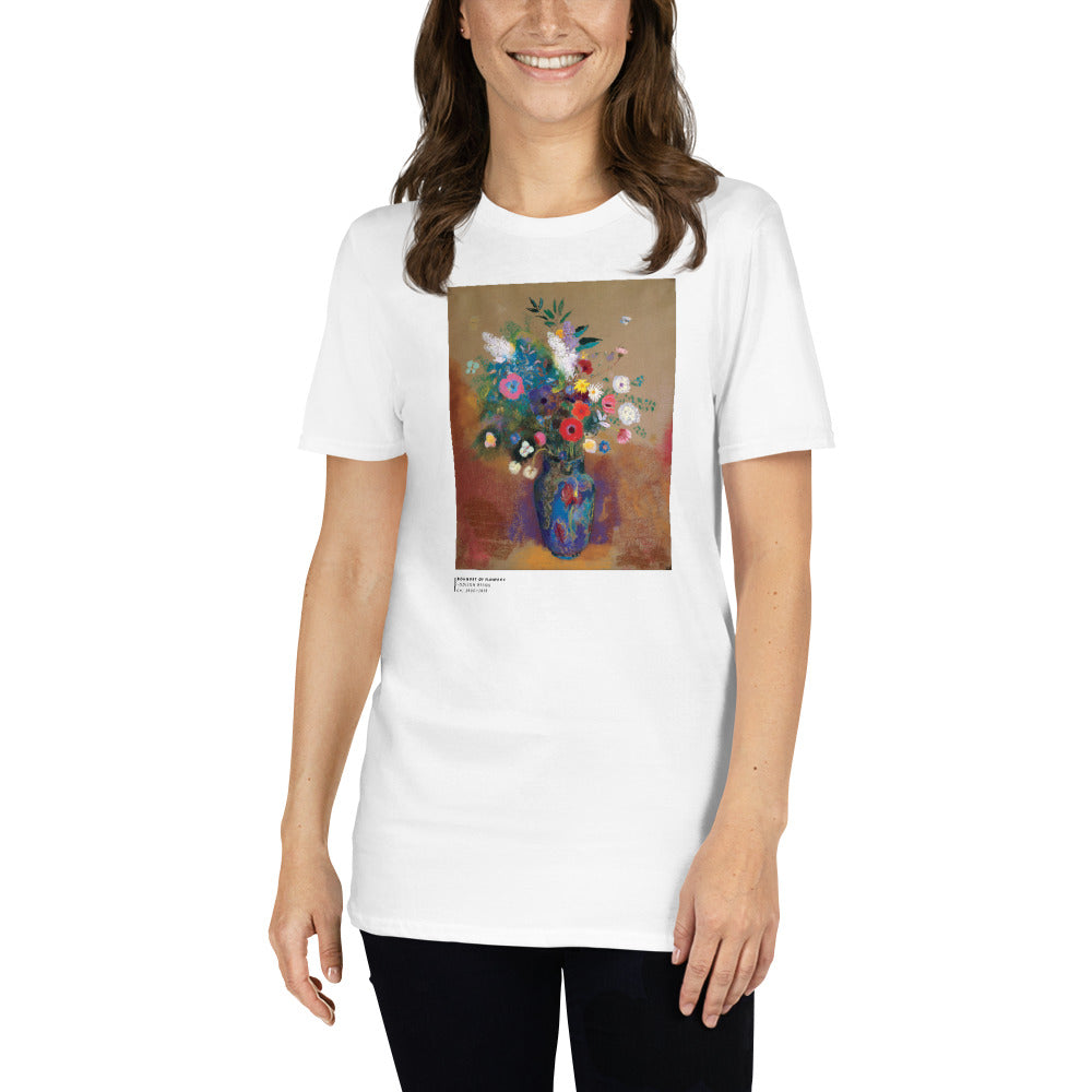 Bouquet of Flowers Odilon Redon T-Shirt