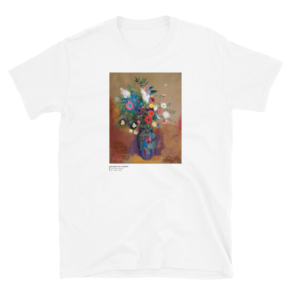 Bouquet of Flowers Odilon Redon T-Shirt