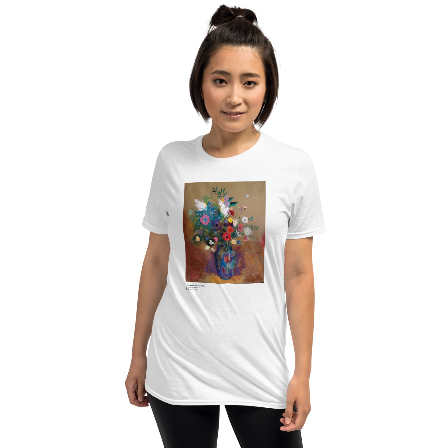 Bouquet of Flowers Odilon Redon T-Shirt