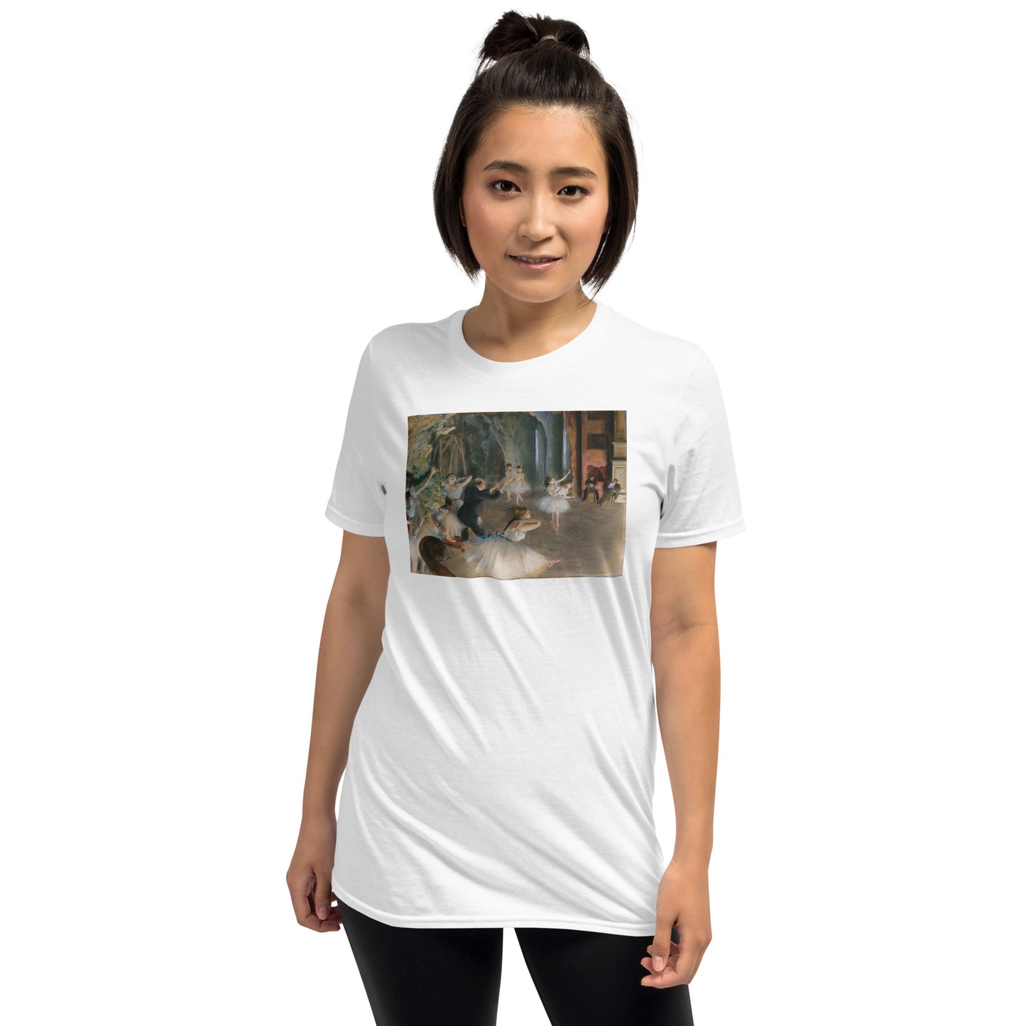 The Rehearsal Onstage by Edgar Degas T-Shirt