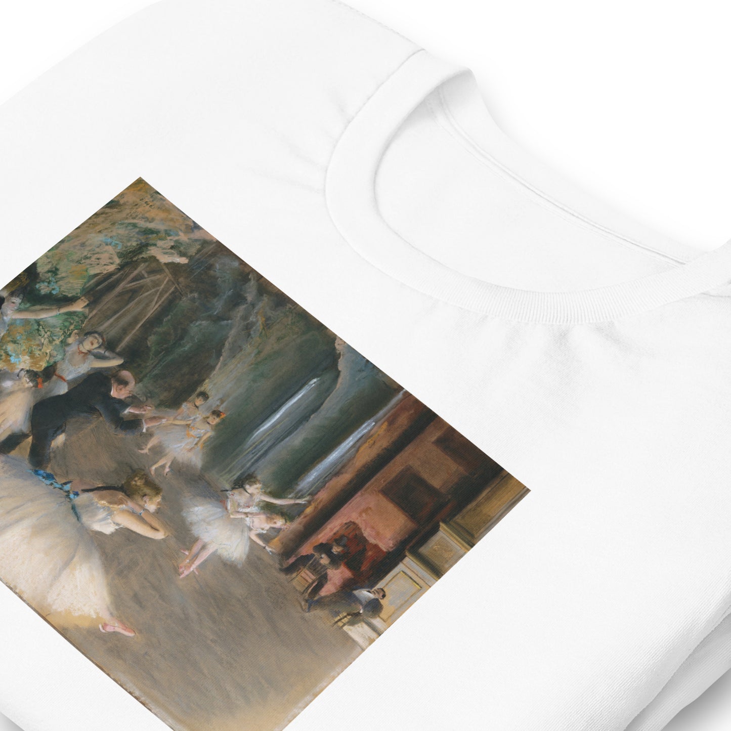 The Rehearsal Onstage by Edgar Degas T-Shirt