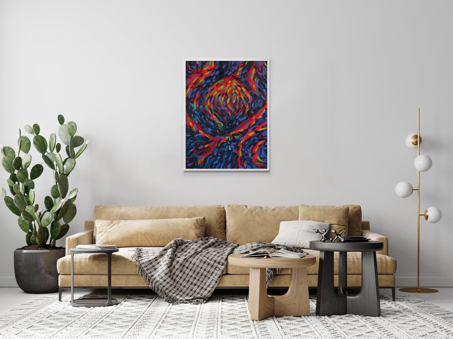 No. 58 Abstract Art Print