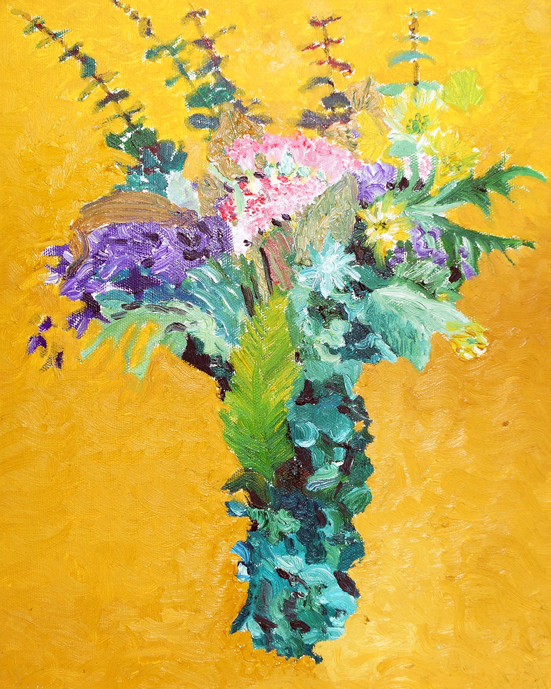 MCG Bouquet of Flowers Painting