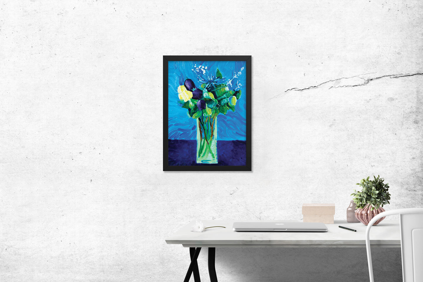 MCG Flower Bouquet #2 Framed Art Print