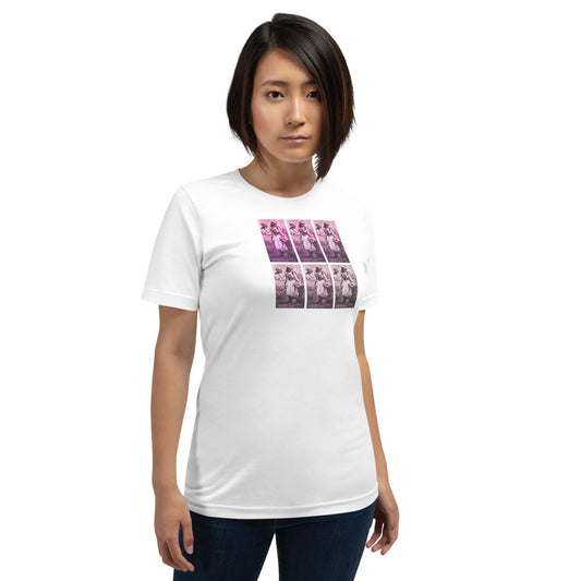 Actress Holding a Bouquet of Flowers T-Shirt