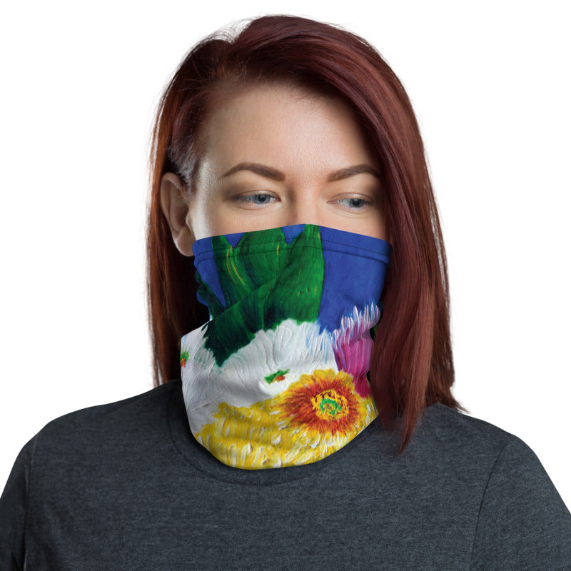 Bouquet of Flowers Neck Gaiter