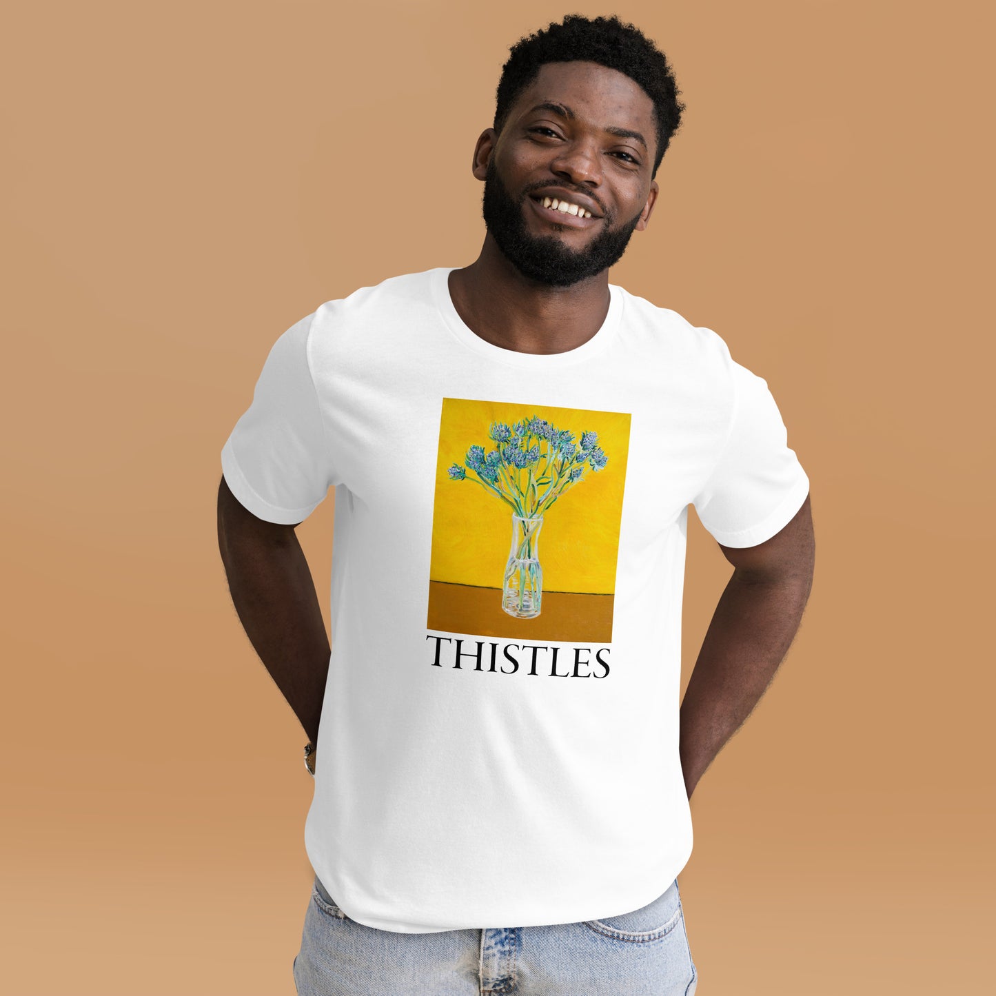 Bouquet of Flower Thistles - Art Unisex T-shirt