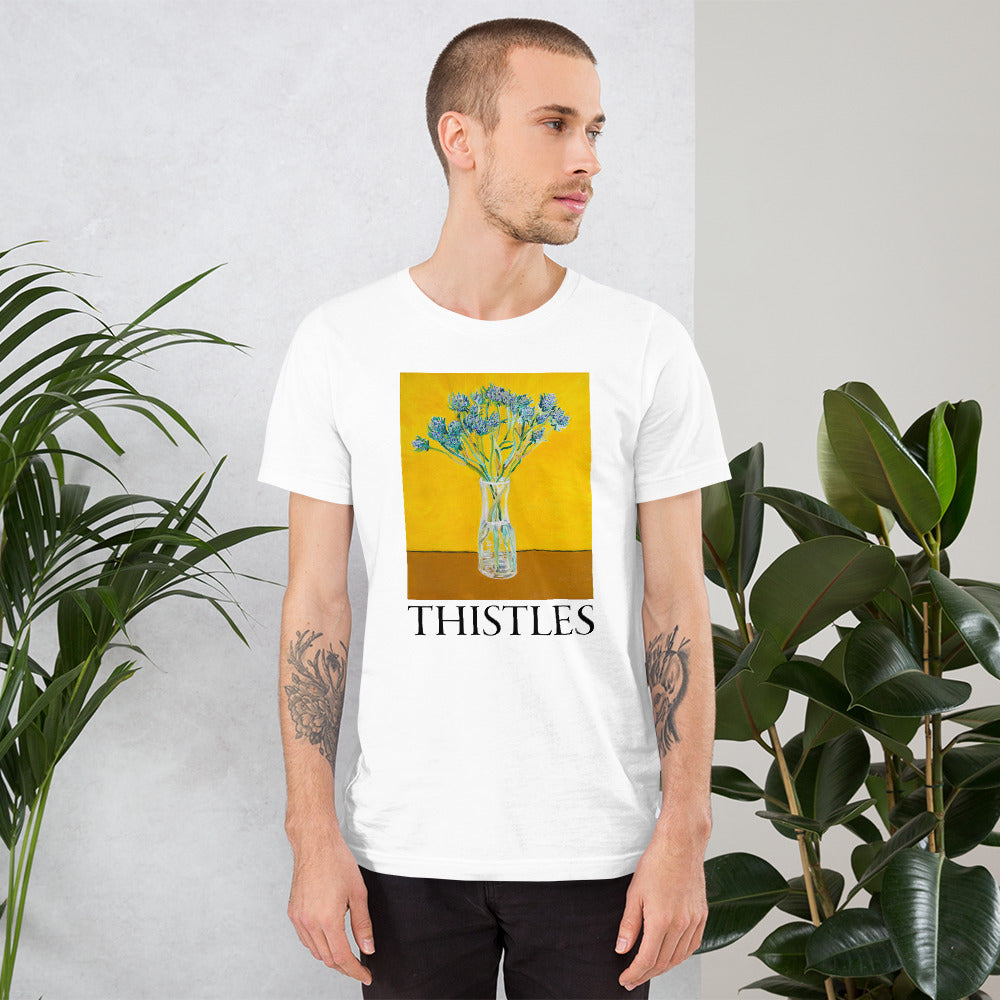 Bouquet of Flower Thistles - Art Unisex T-shirt