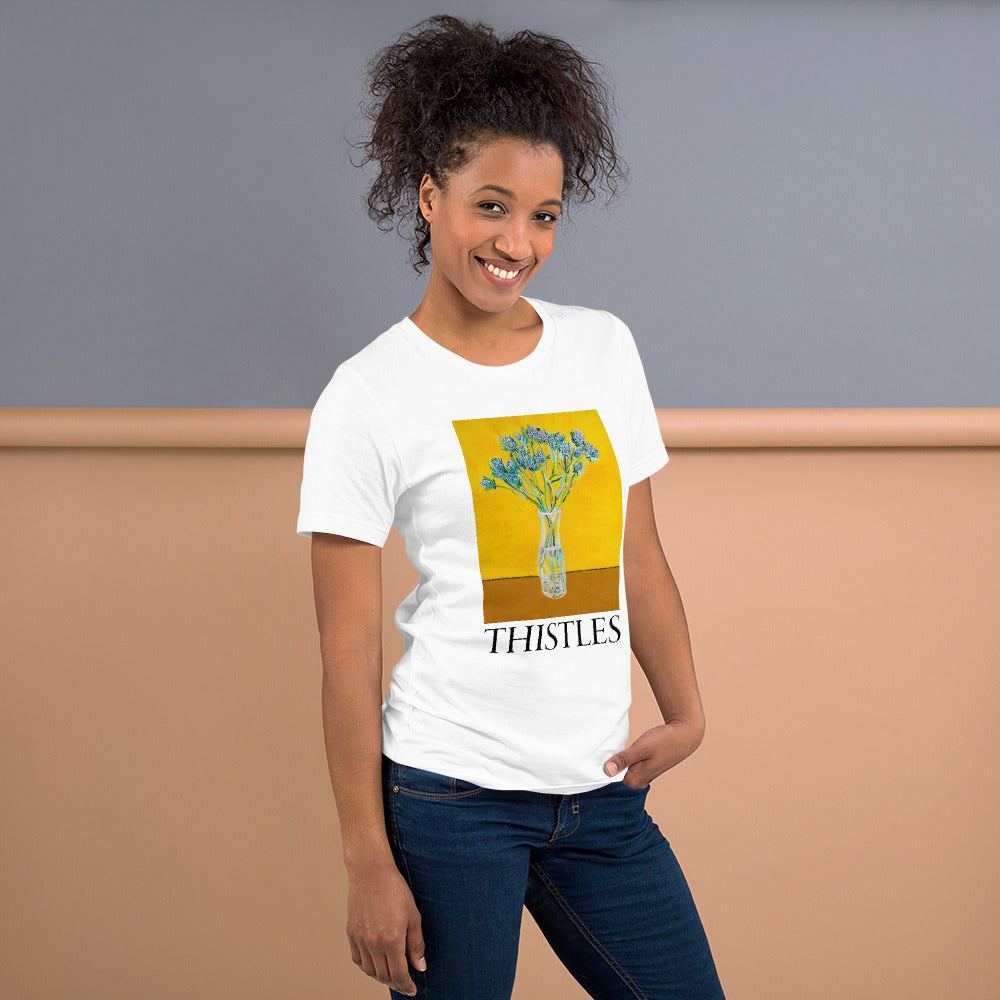 Bouquet of Flower Thistles - Art Unisex T-shirt